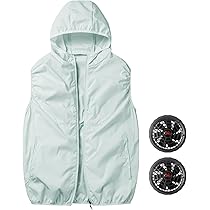 大特価！Lサイズ 空調服 空調ウェア 空調作業服 ファン付きベスト 熱中症対策 WEIMALL 空調作業服 2024仕様 ファン付き作業ウェア 電動ファン